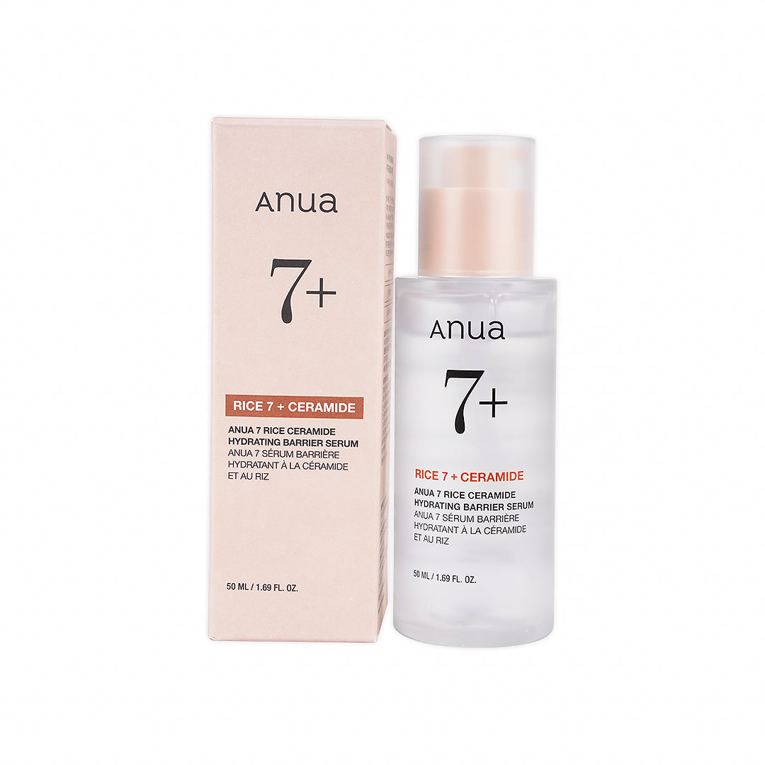 Anua 7+ Rice Ceramide Hydrating Barrier Serum 50ml