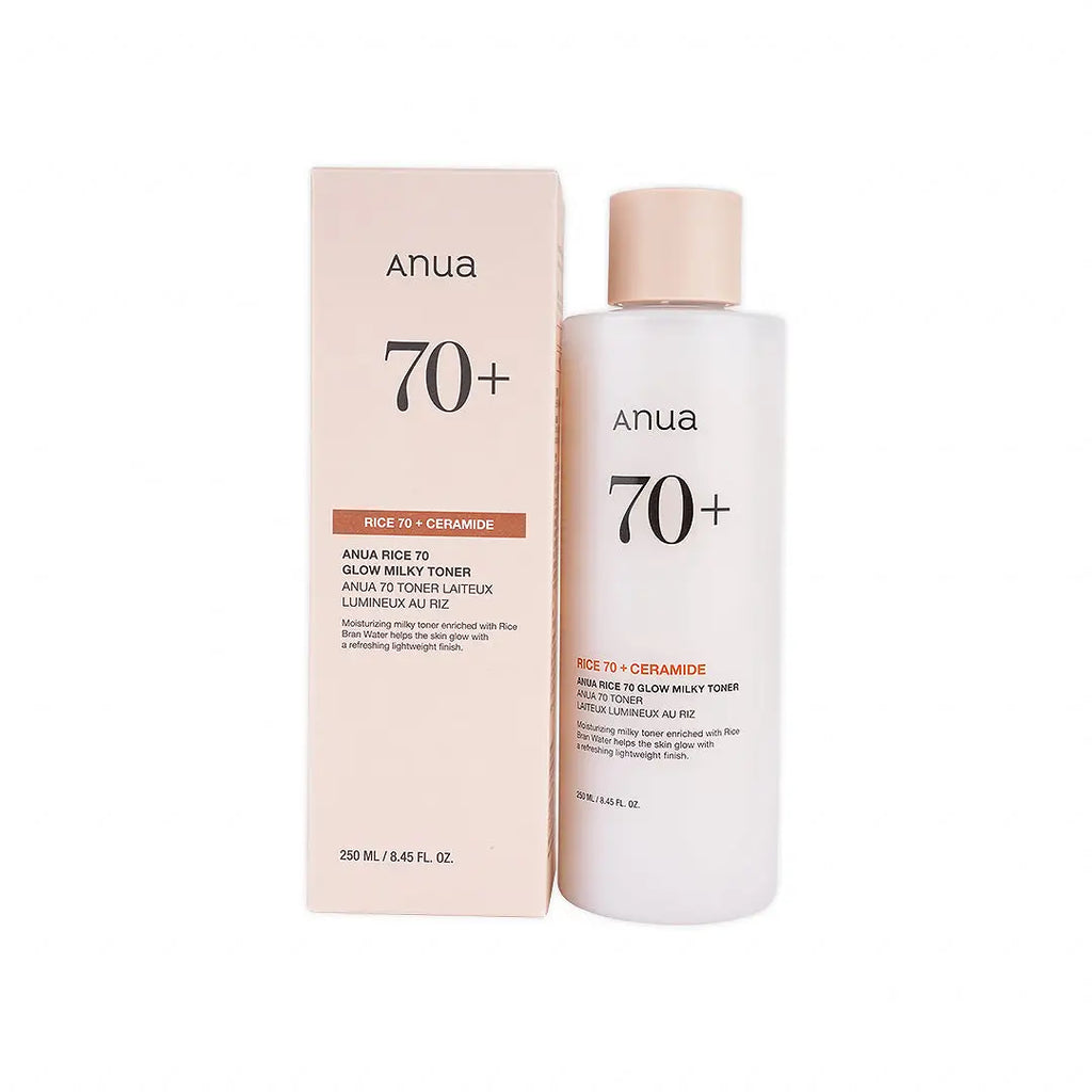 Anua Rice 70+ Glow Milky Toner 250ml