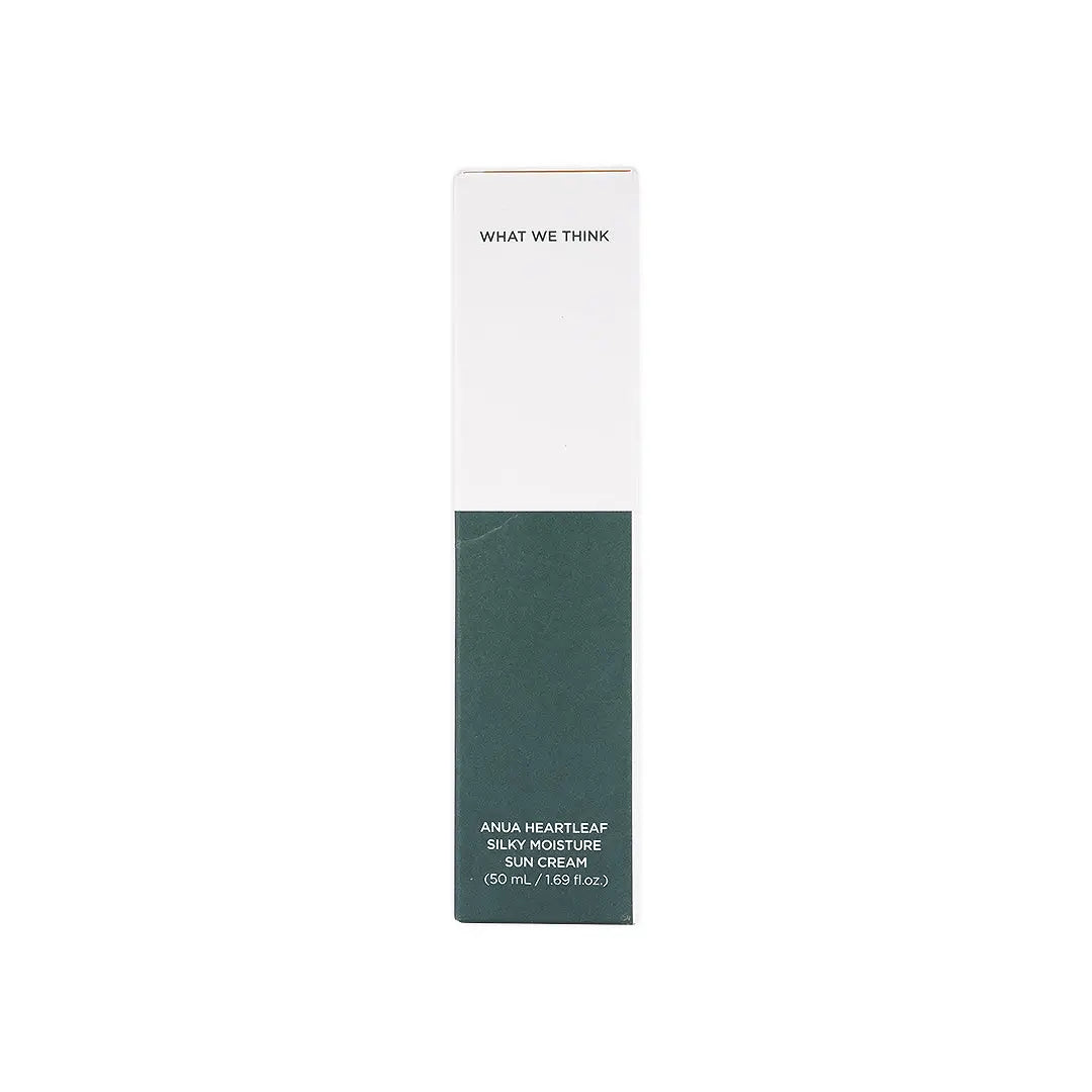 Anua Heartleaf Silky Moisture Spf50+(PA++++) Sun Cream 50ml