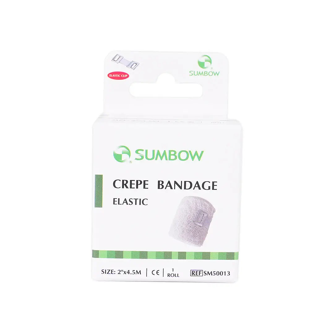 55381-Sumbow Crepe Elastic Bandage 5cmx4.5m 1pc +3