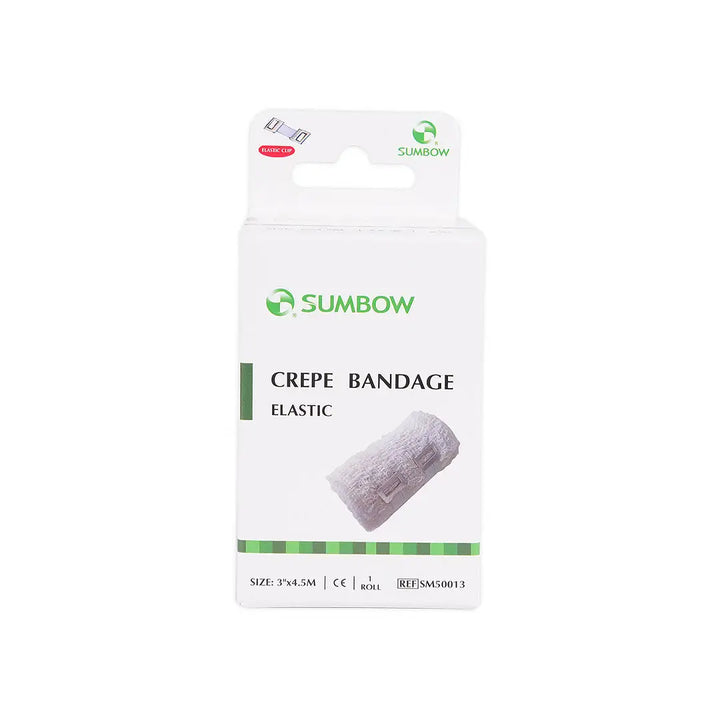 55382-Sumbow Crepe Elastic Bandage 7.5cmx4.5m 1pc +2