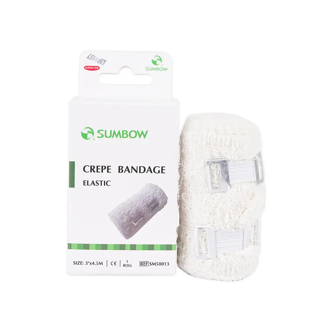 Sumbow Crepe Elastic Bandage 7.5cmx4.5m 1pc