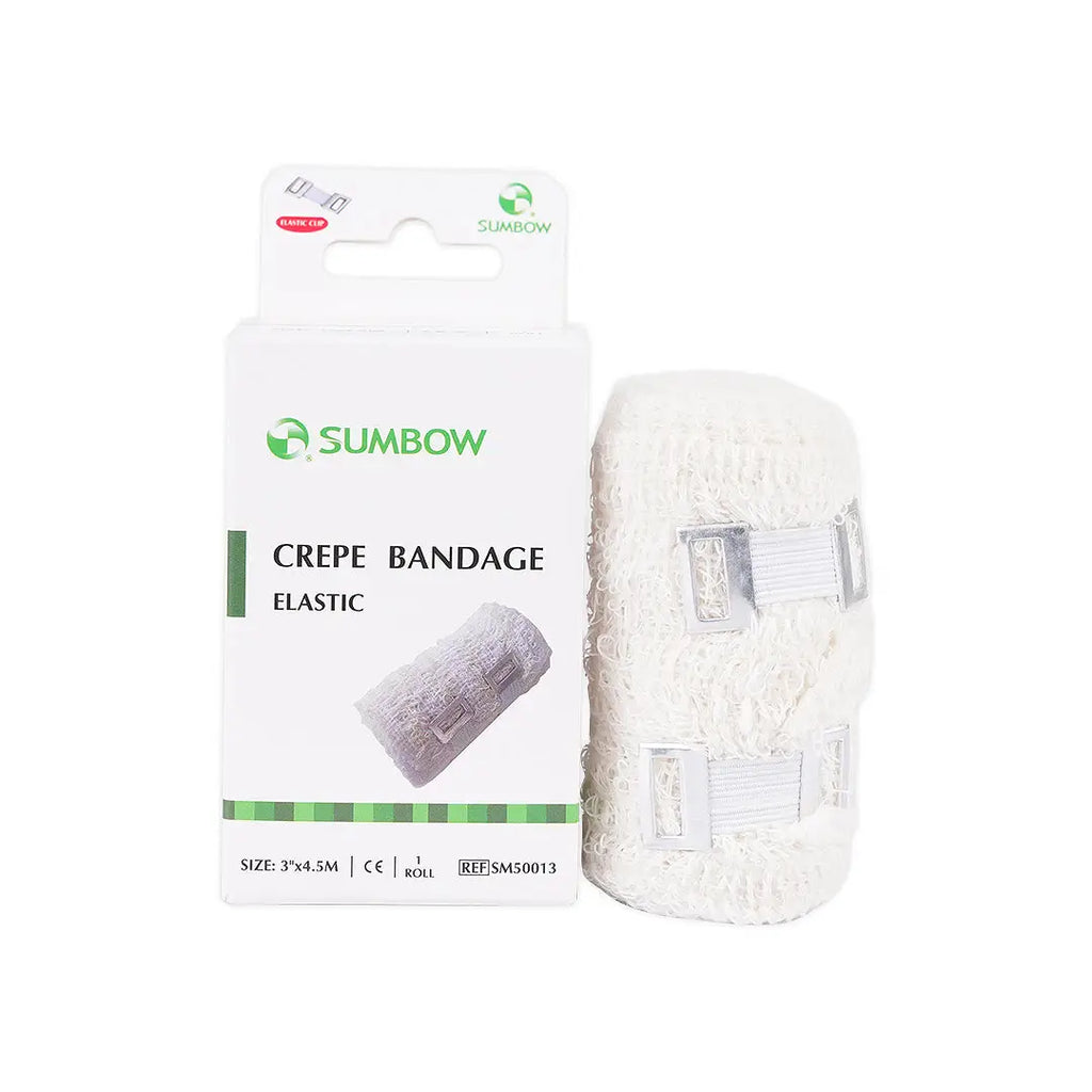 Sumbow Crepe Elastic Bandage 7.5cmx4.5m 1pc