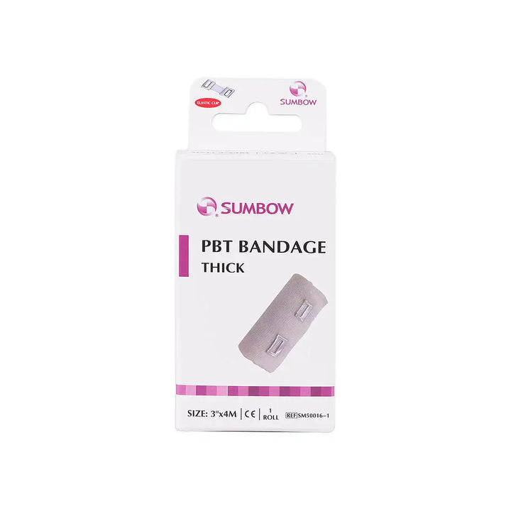 55384-Sumbow PBT Thick Bandage 7.5cmx4m 1pc +3