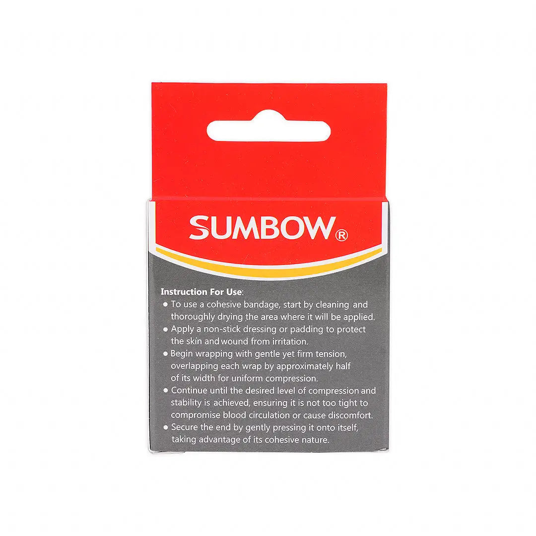 Sumbow Cohesive Elastic Bandage 5cmx4.5m 1pc