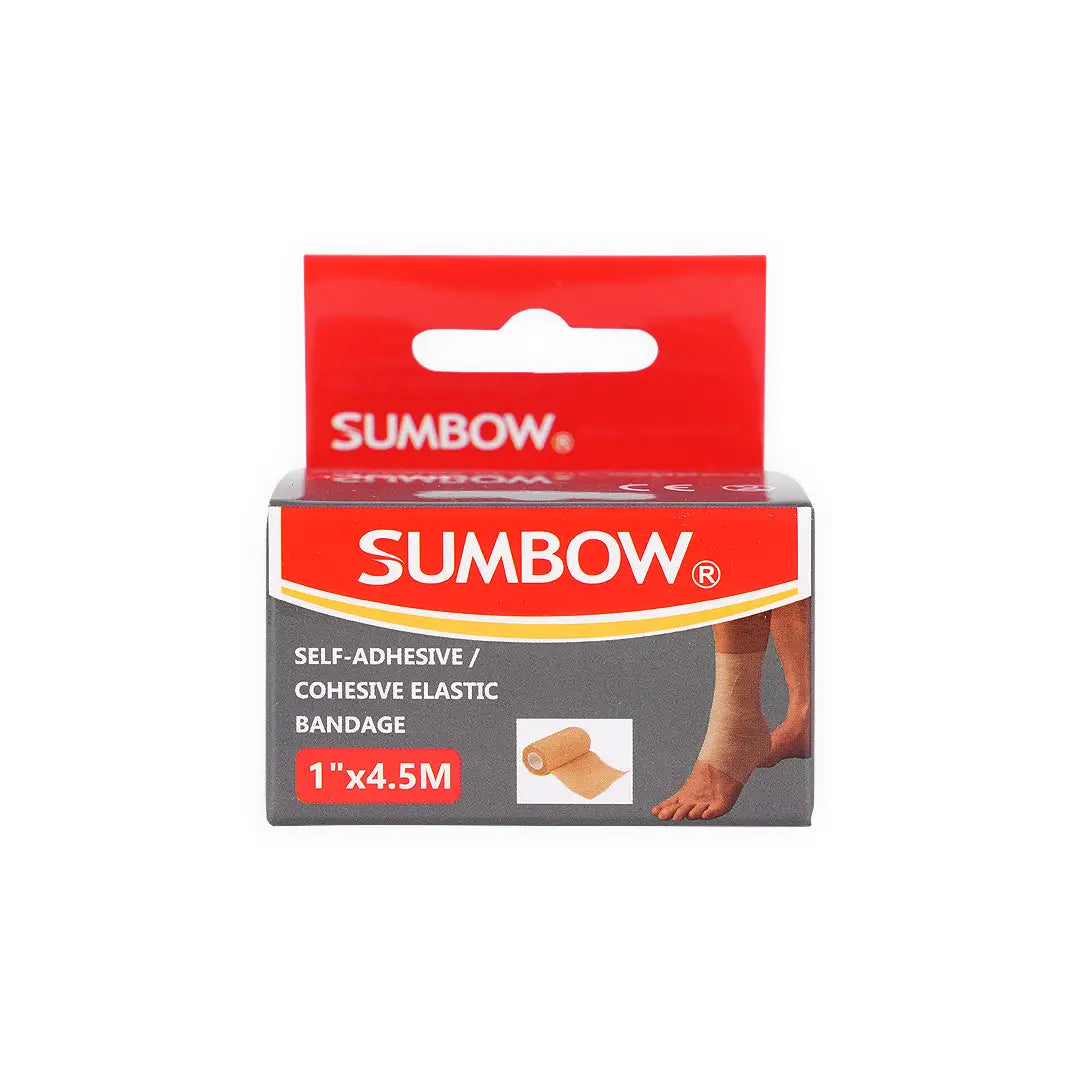 Sumbow Cohesive Elastic Bandage 2.5cmx4.5m 1pc
