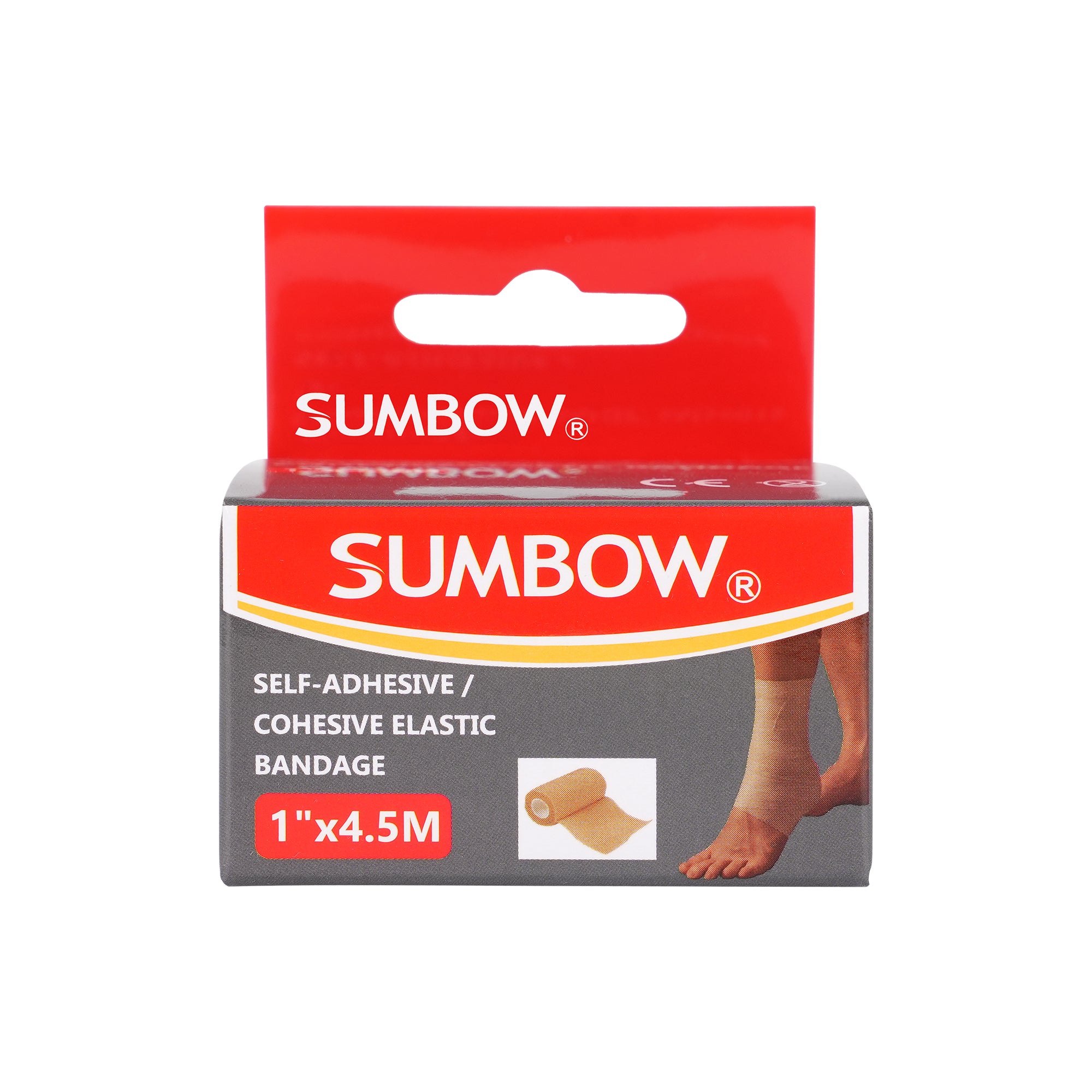 55387-Sumbow Cohesive Elastic Bandage 2.5cmx4.5m 1pc +1