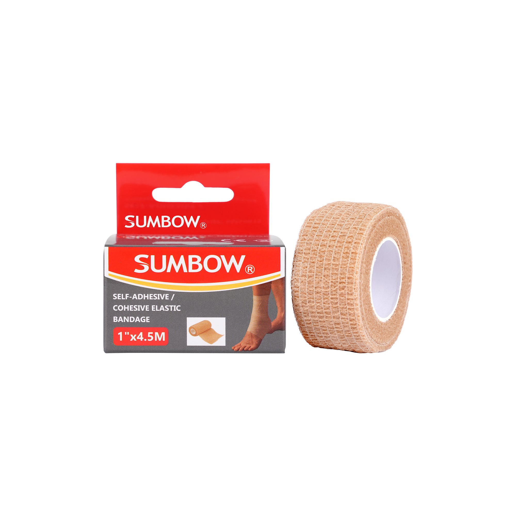 55387-Sumbow Cohesive Elastic Bandage 2.5cmx4.5m 1pc