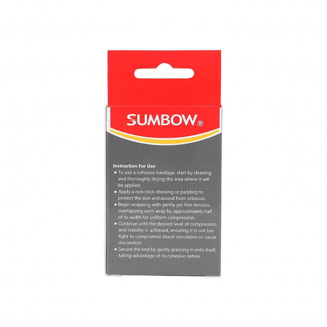 Sumbow Cohesive Elastic Bandage 7.5cmx4.5m 1pc