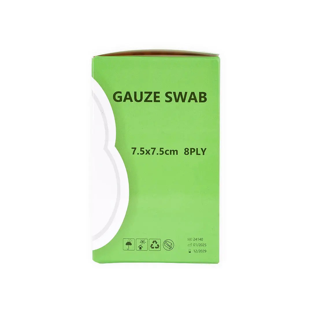 Sumbow Gauze Swab Sterile 7.5x7.5cm 8ply 50pcs