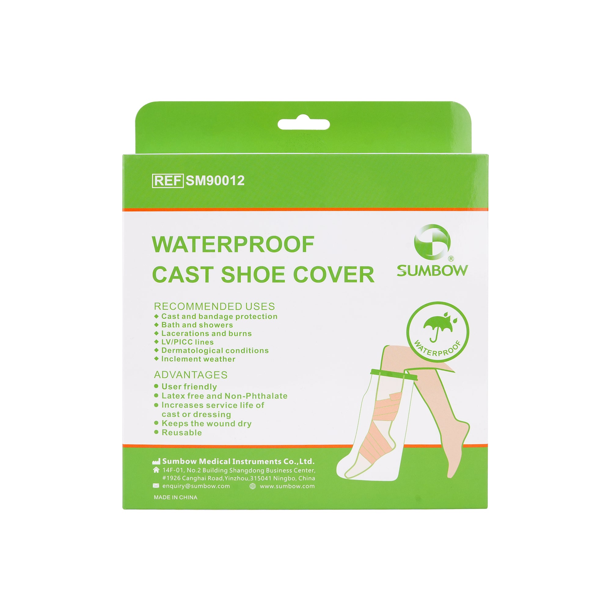 55392-Sumbow Cast Cover Child Long Leg
