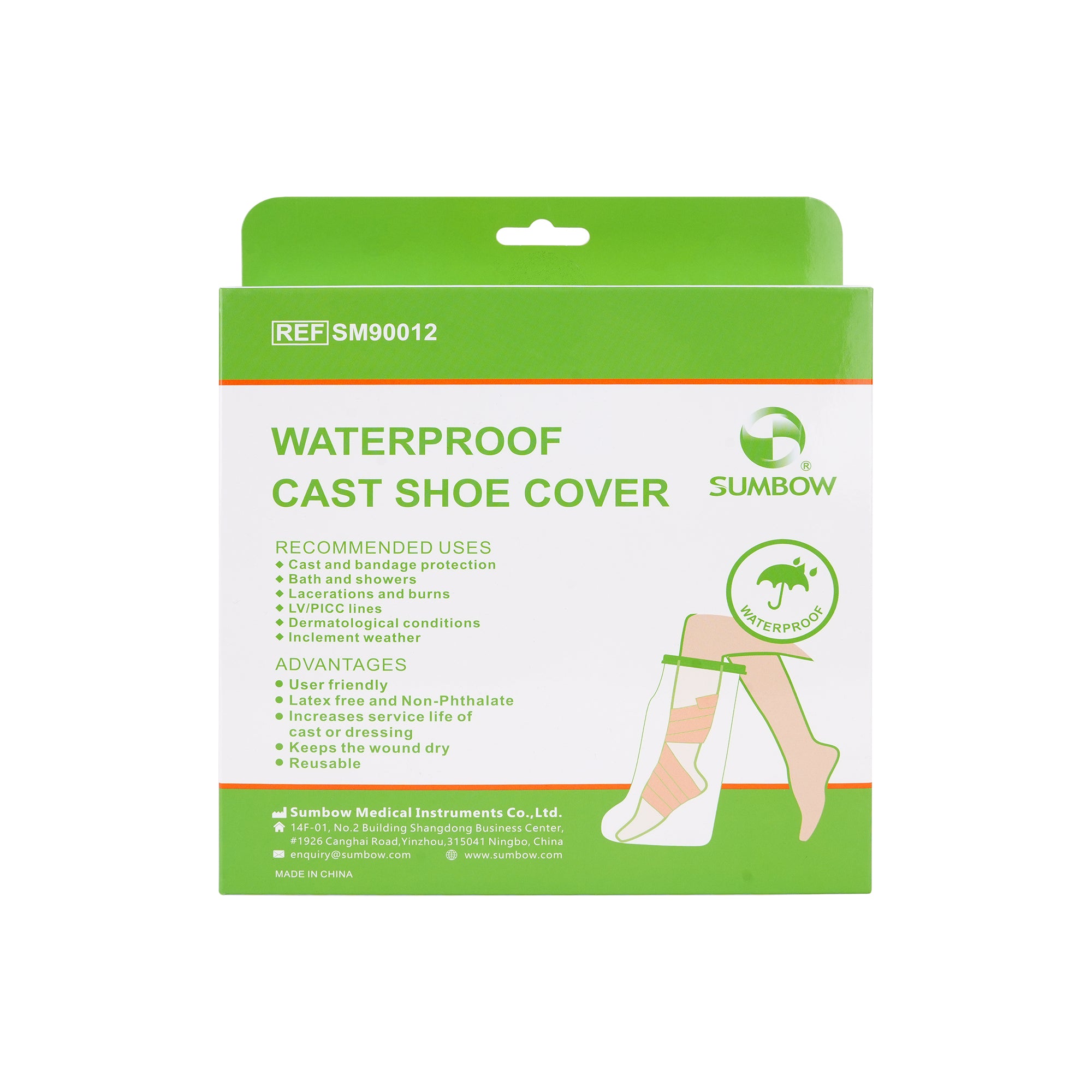 55395-Sumbow Cast Cover Adult Half Leg