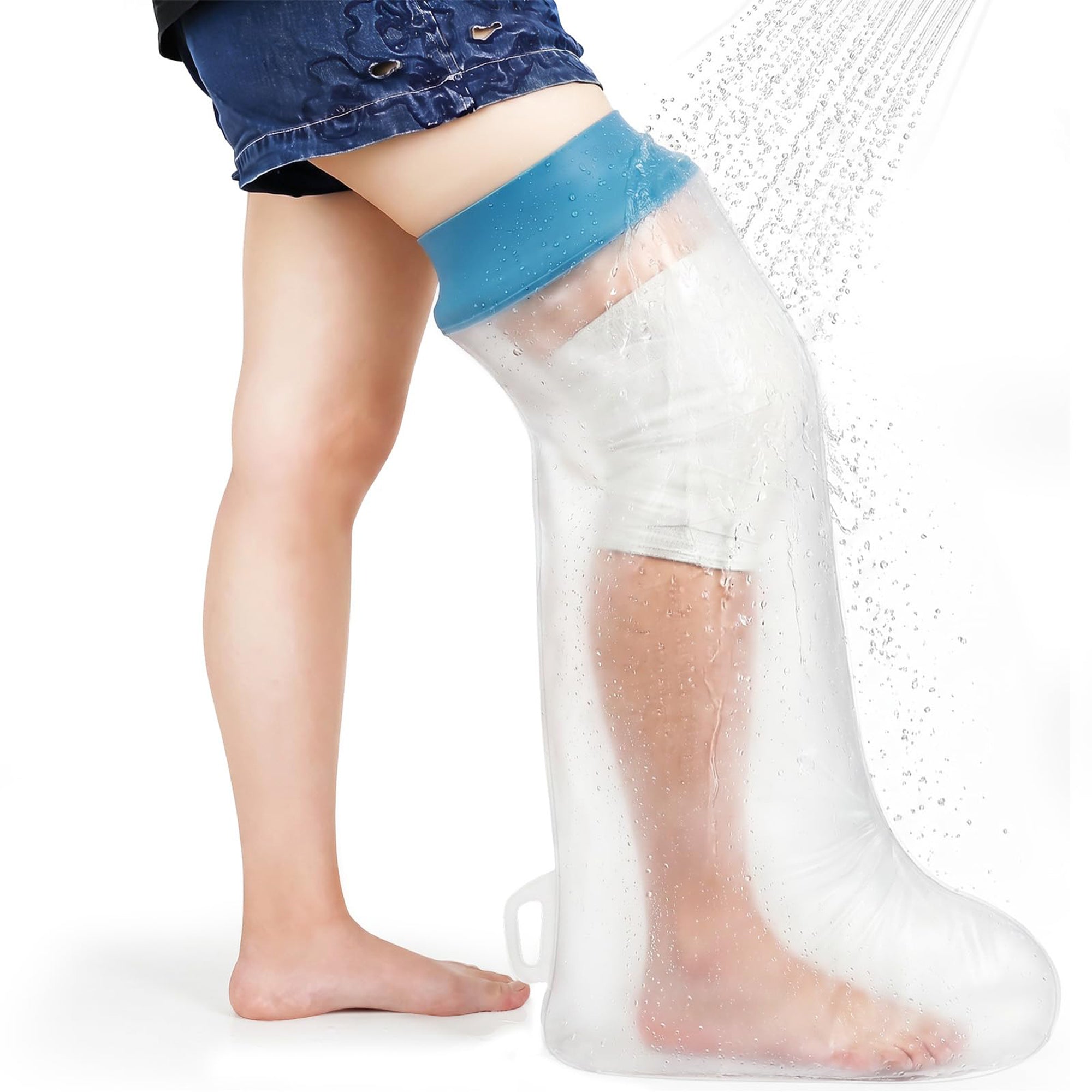 55395-Sumbow Cast Cover Adult Half Leg +3