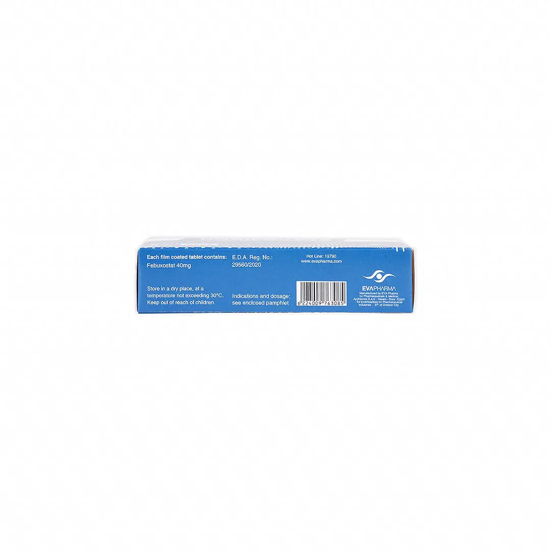 Donifoxate Febuxostat 40Mg 30 Tablets