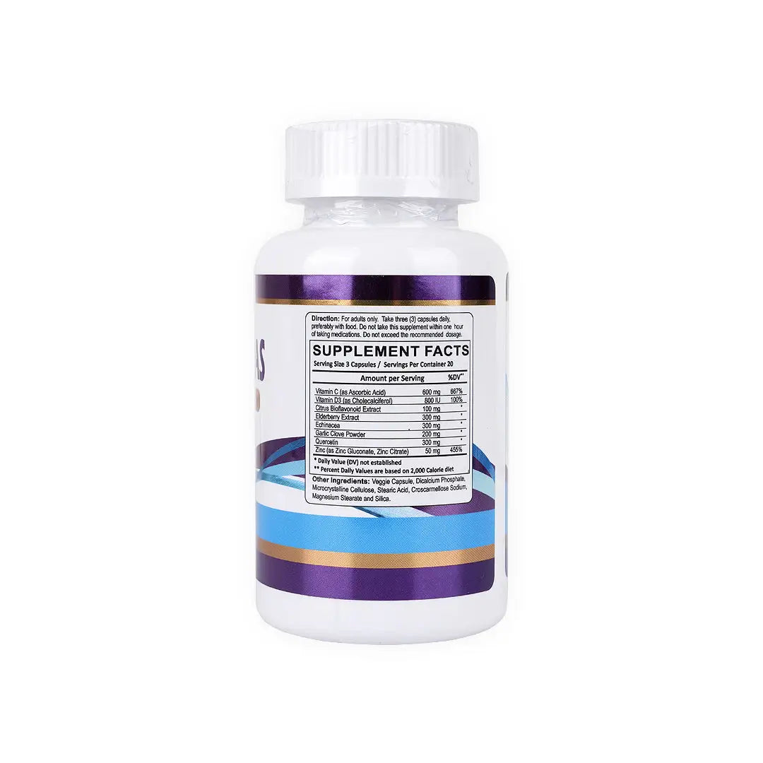 55412-Health Rx Immunemas 60 Veggie Capsules +1