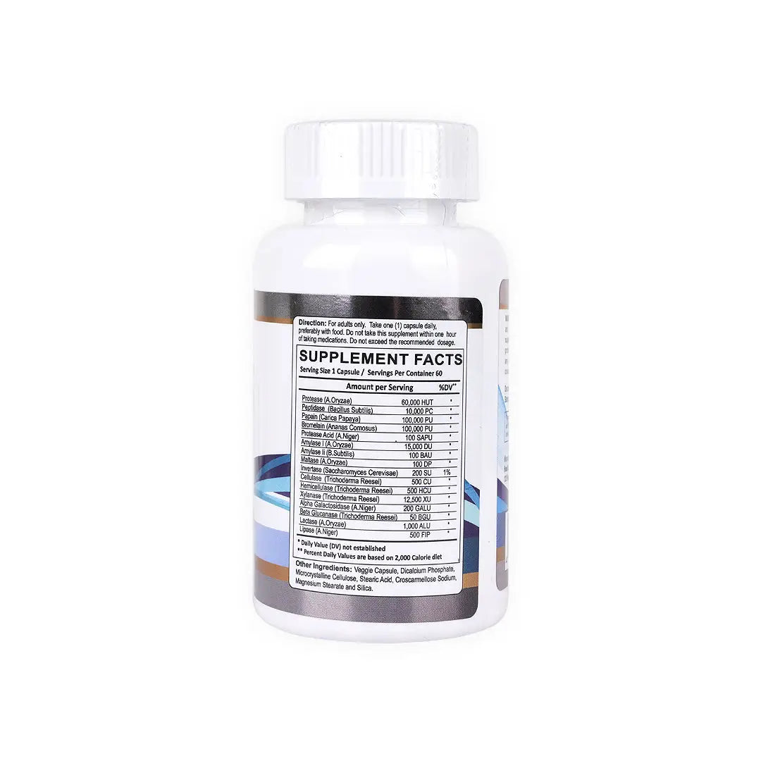 Health Rx Enzymas 60 Capsules