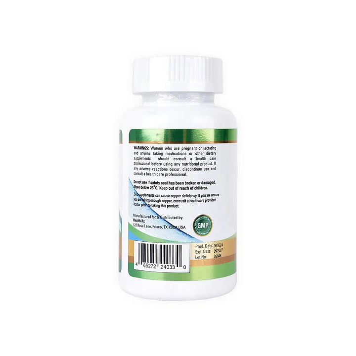 55414-Health Rx Zinc 50mg 100 Tablets +2