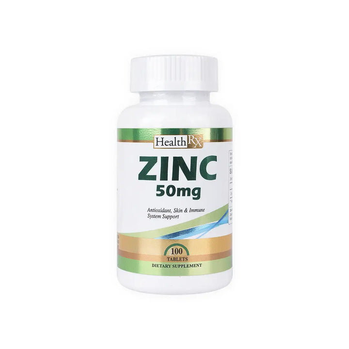 55414-Health Rx Zinc 50mg 100 Tablets