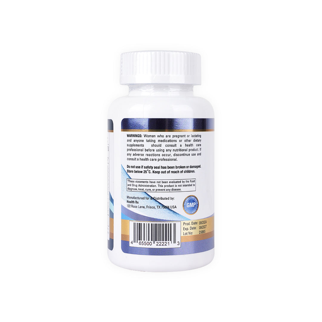Health Rx B-Complex Plus C And Zinc 60 Veggie Capsules