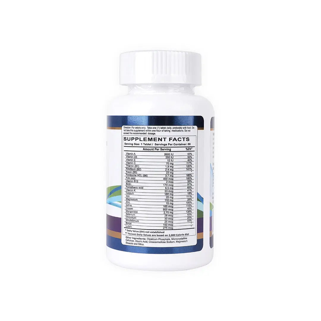 55417-Health Rx Total Vit A To Z 60 Tablets +1
