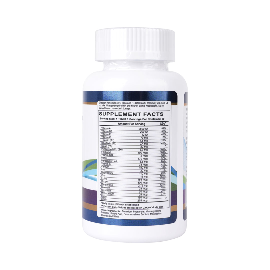 55417-Health Rx Total Vit A To Z 60 Tablets +2