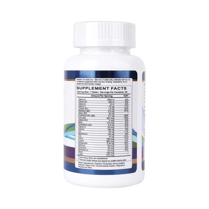 55417-Health Rx Total Vit A To Z 60 Tablets +2