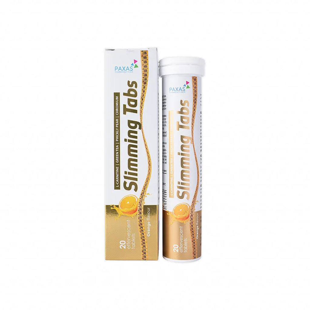 Paxas Slimming 20 Effe Tablets-Orange Flavour