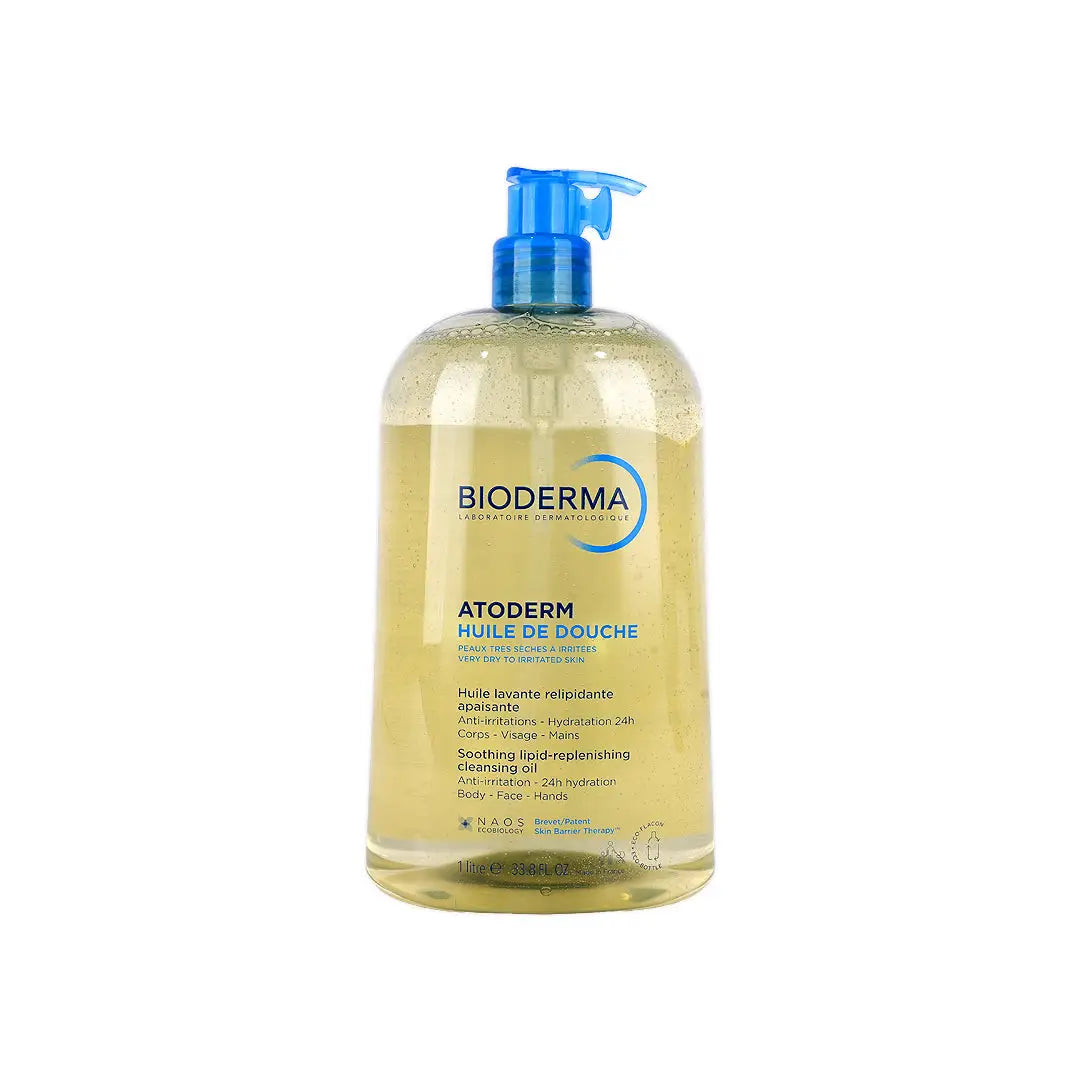 55424-Bioderma Atoderm Huile De Douche 1 Litre +1