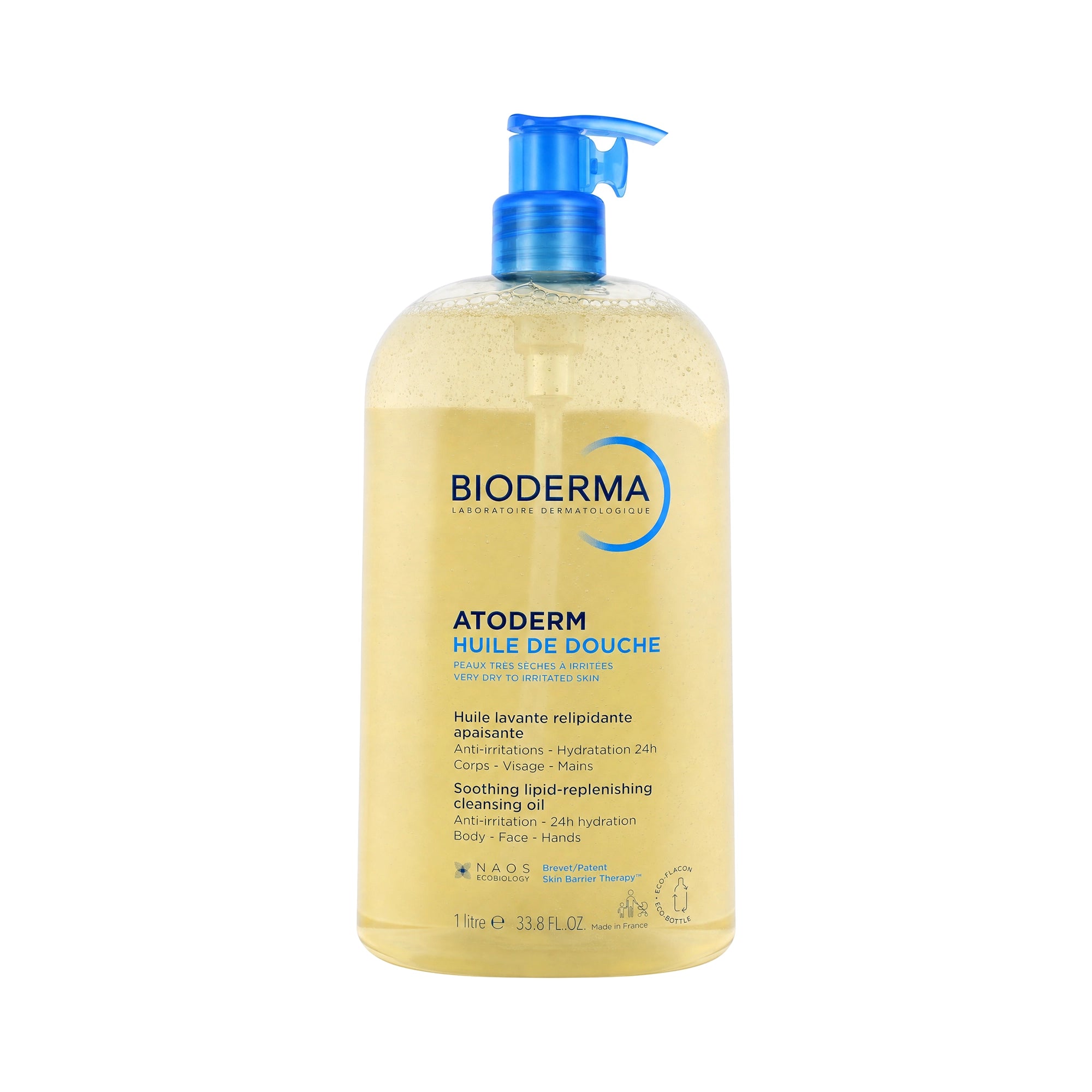 55424-Bioderma Atoderm Huile De Douche 1L +1