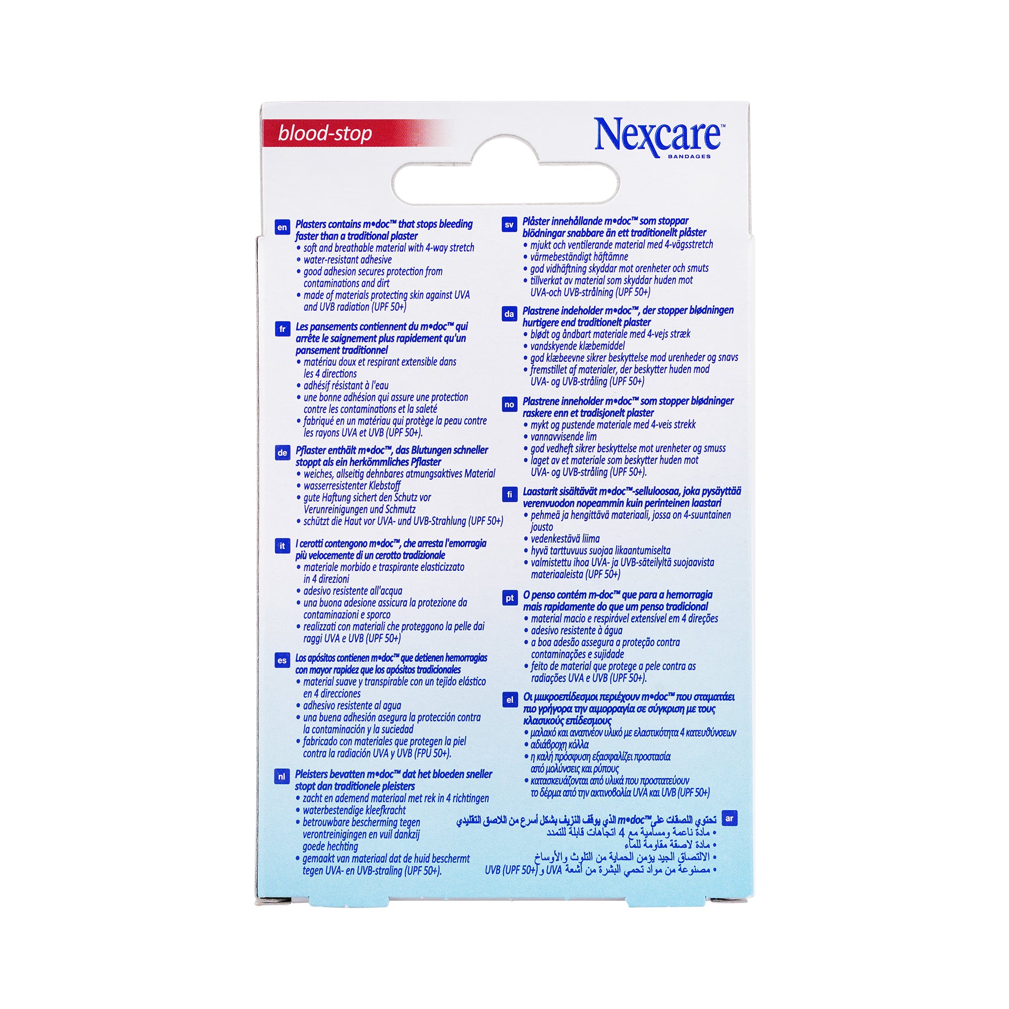 55439-Nexcare Blood Stop Assorted Bandages 30pcs-N1730 +1