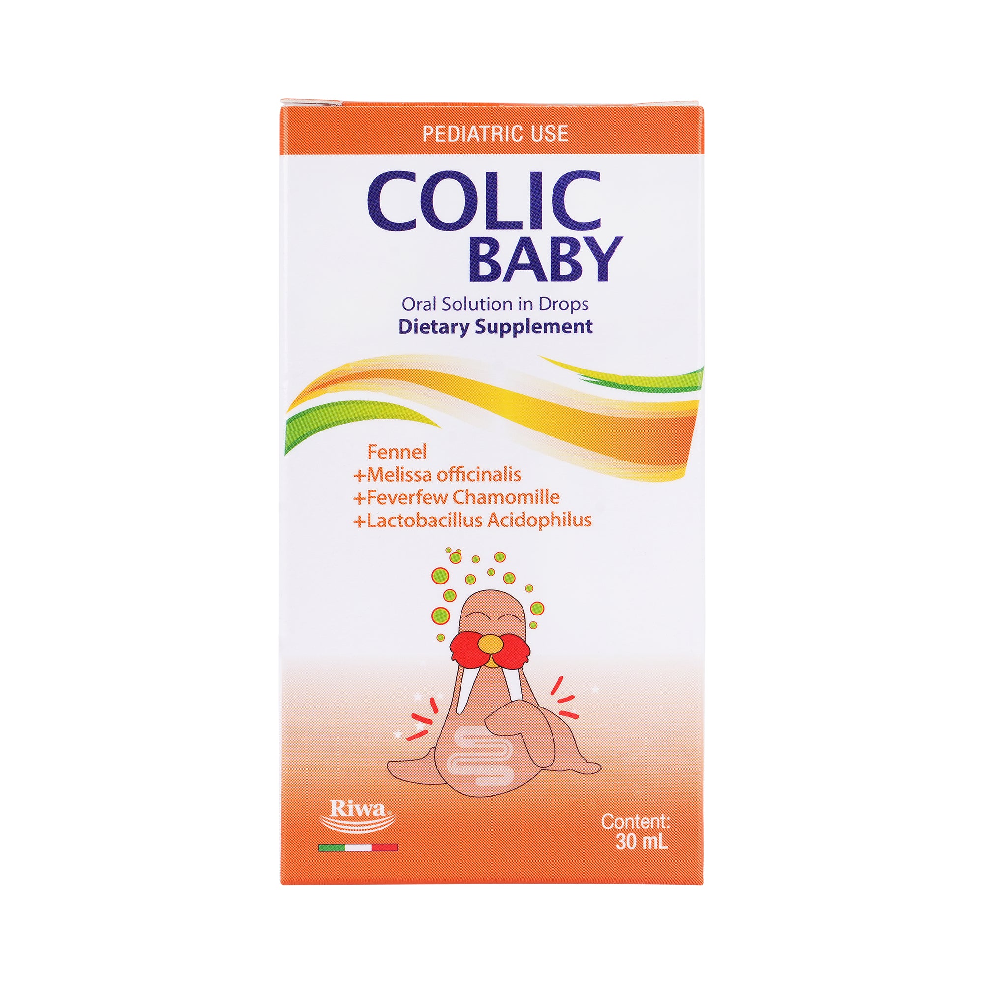 55442-Riwa Colic Baby Oral Solution In Drops 30ml +4