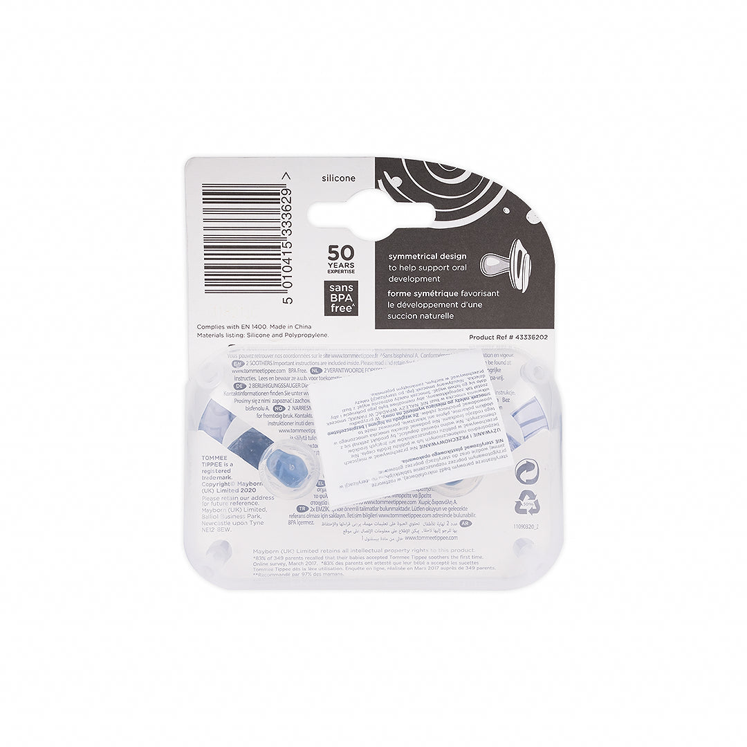 Tommee Tippee Night Time Soother 6-18M 2X-3629
