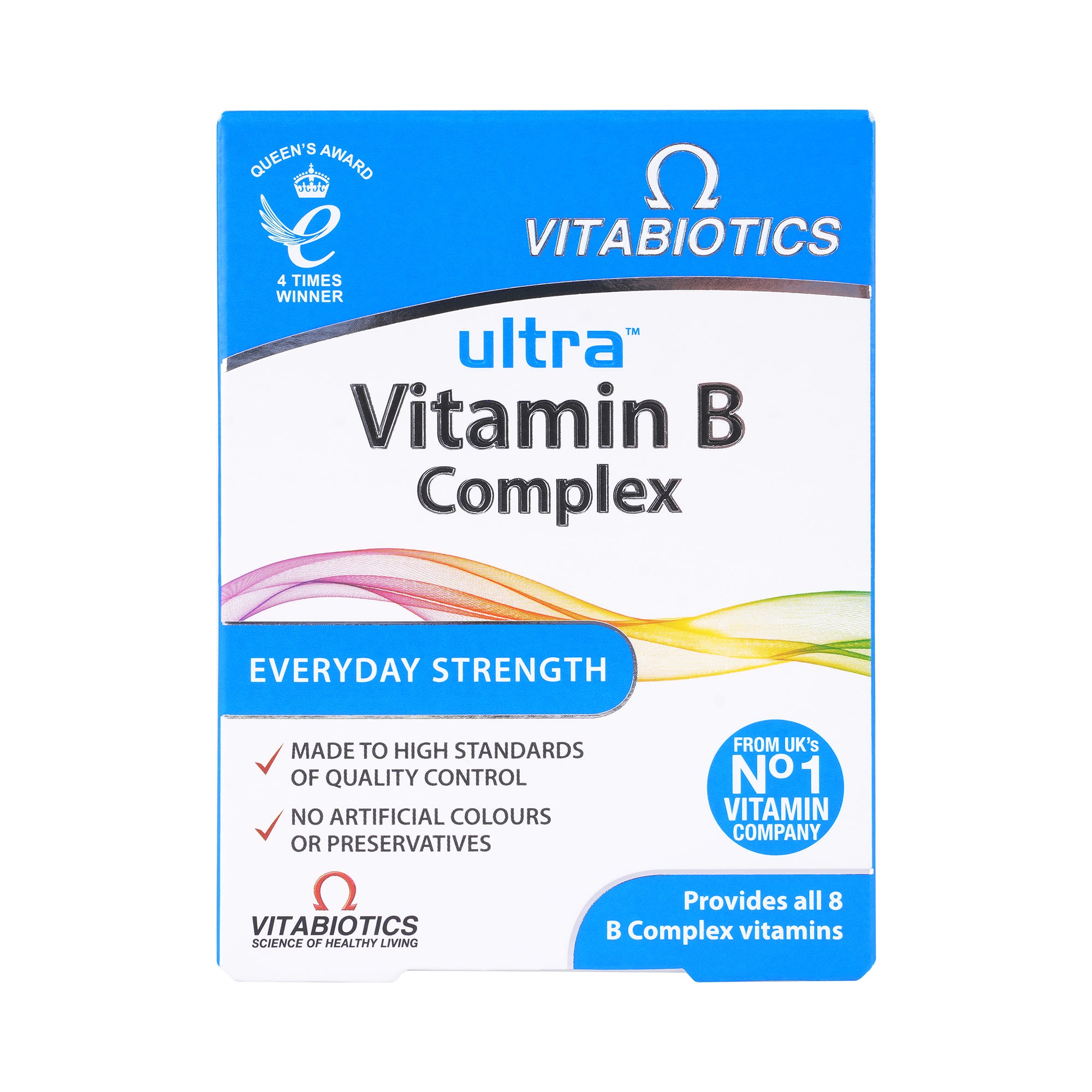 55447-Vitabiotics Ultra Vitamin B Complex 60 Tablets