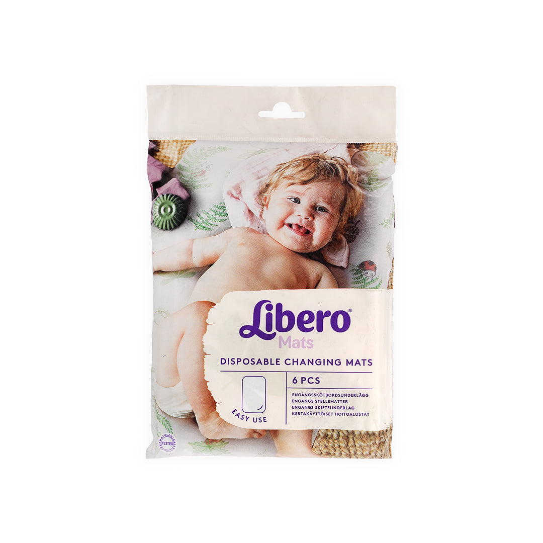 Libero Disposable Changing Mats 6Pcs
