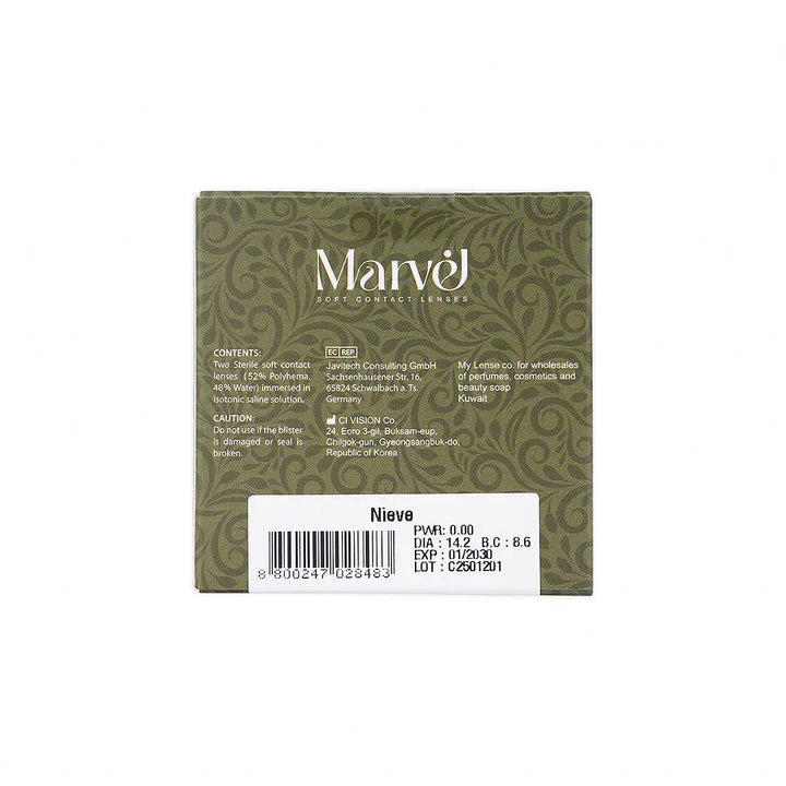 55463-Marvel Contact Lenses Nieve +5