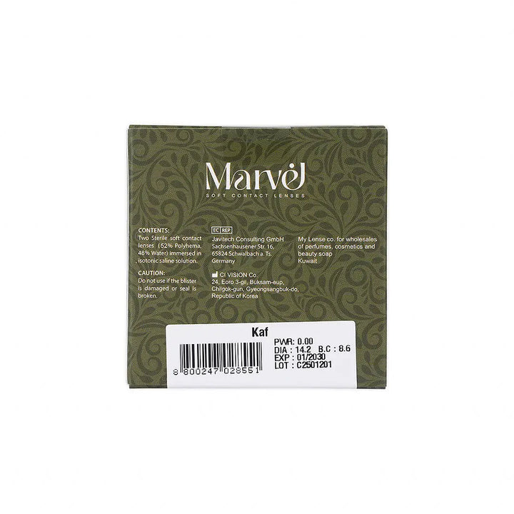 55468-Marvel Contact Lenses Kaf +5