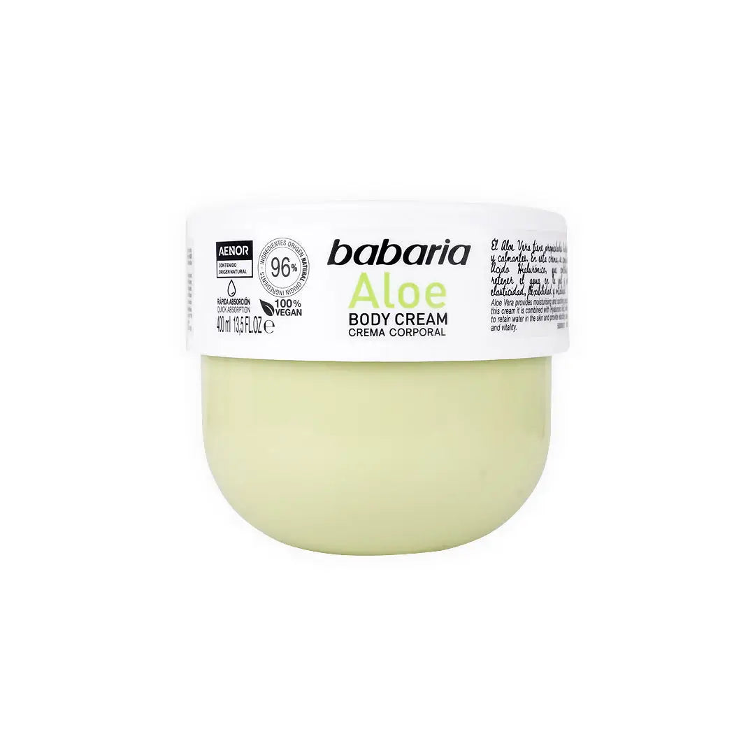 Babaria Body Cream Corporal 400ml-Aloe