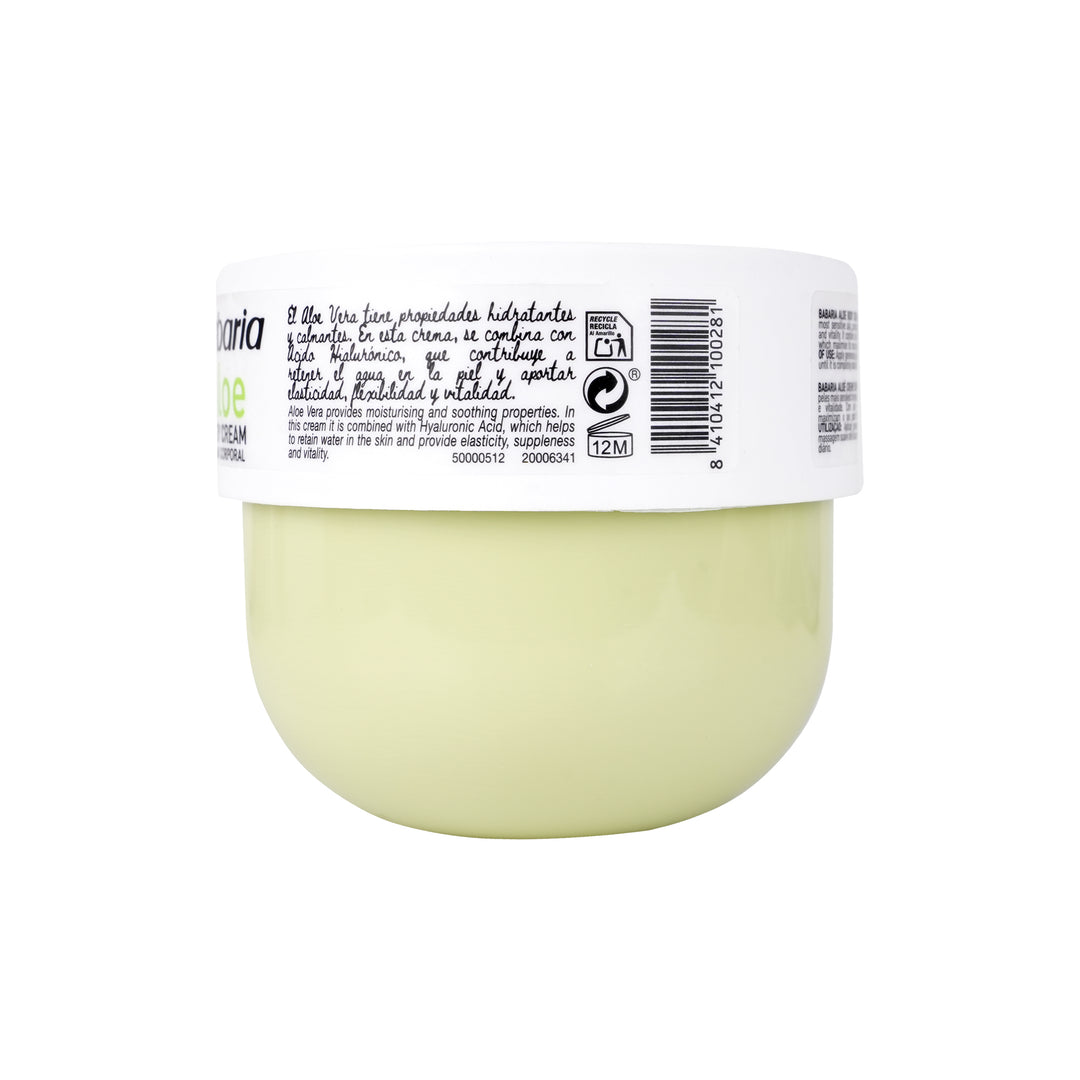 55472-Babaria Body Cream Corporal 400ml-Aloe +2
