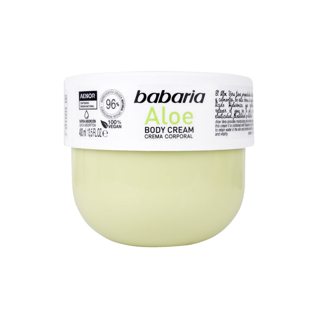 55472-Babaria Body Cream Corporal 400ml-Aloe