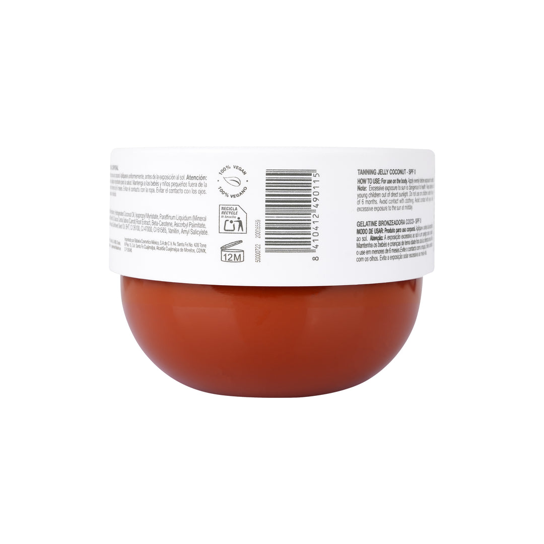 55478-Babaria Exotic Bronze Tanning Jelly 300ml-Coconut +1