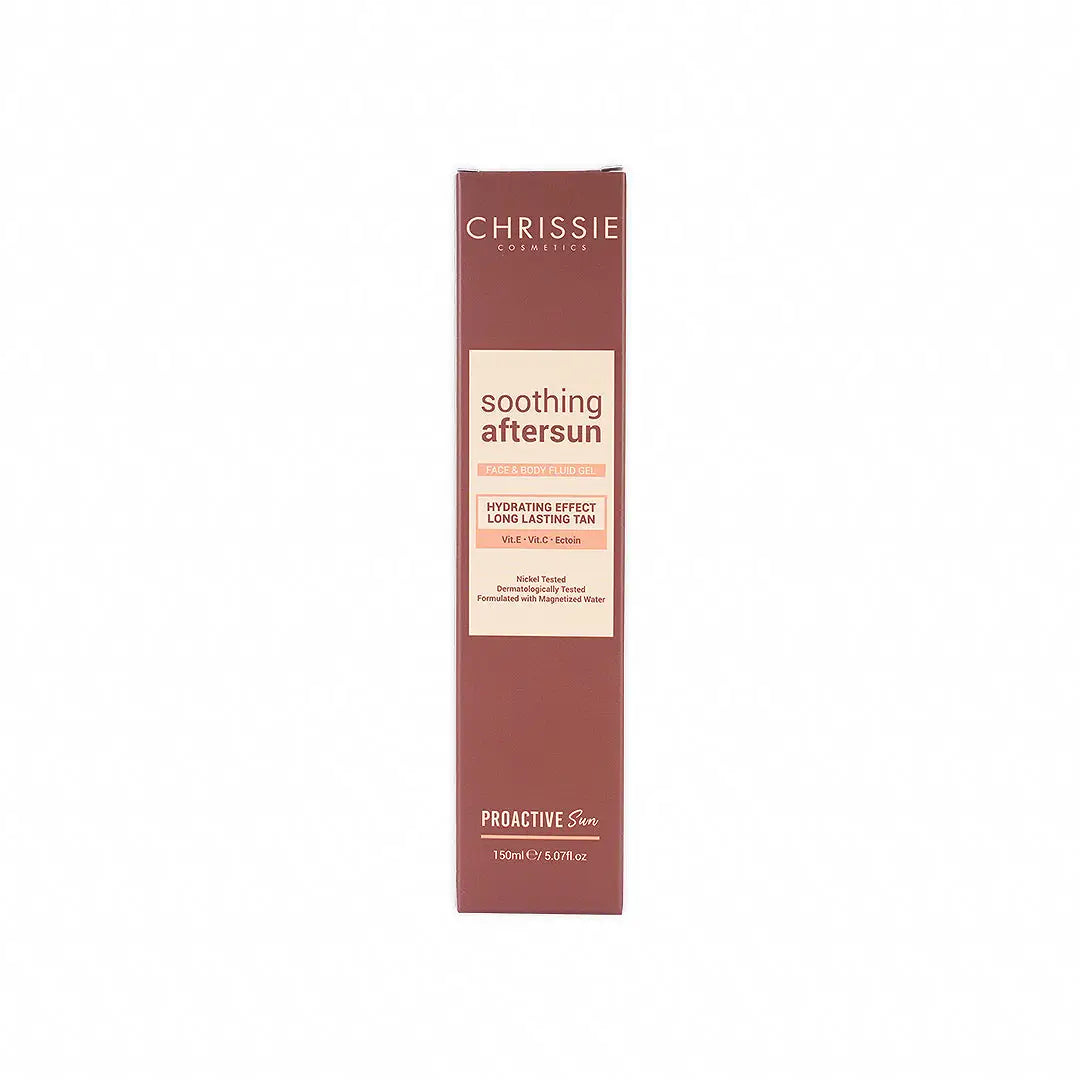 55489-Chrissie Soothing Aftersun Face & Body Fluid Gel 150ml +1