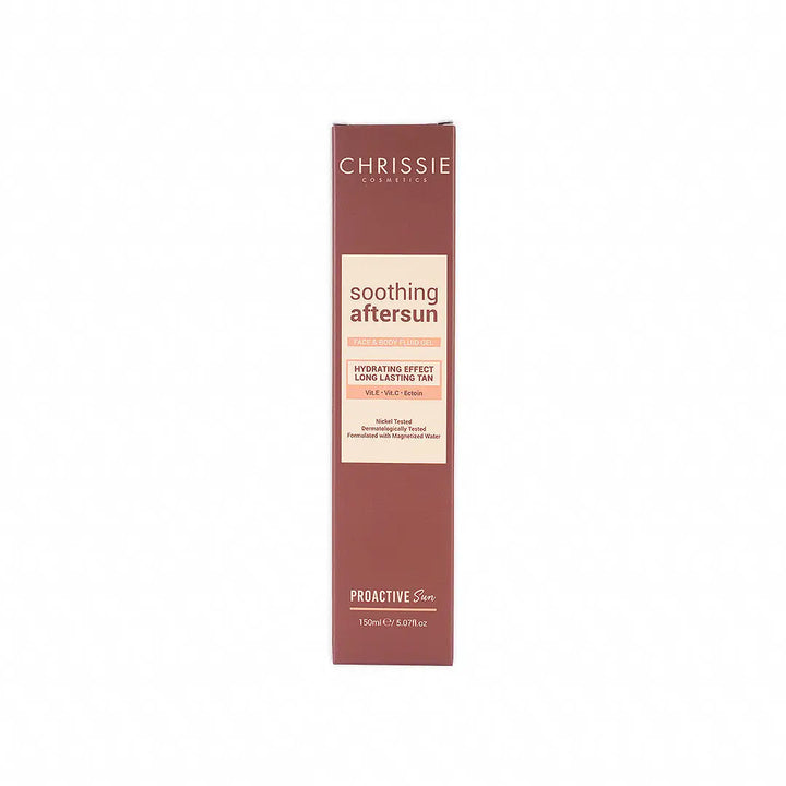 55489-Chrissie Soothing Aftersun Face &amp; Body Fluid Gel 150ml +1