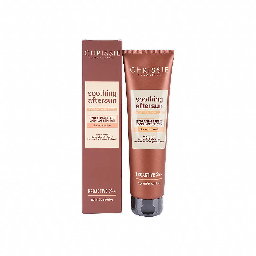 55489-Chrissie Soothing Aftersun Face & Body Fluid Gel 150ml