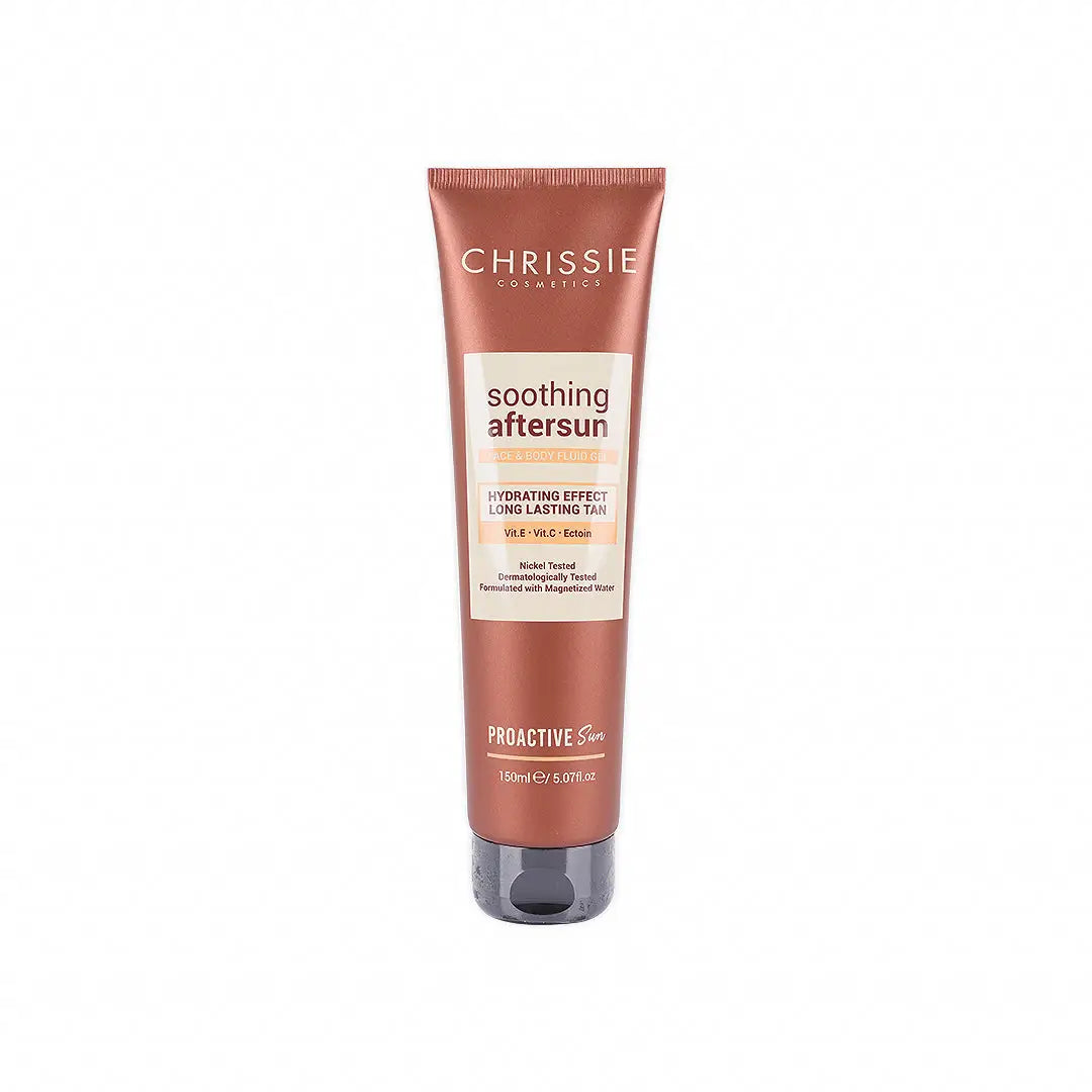 55489-Chrissie Soothing Aftersun Face &amp; Body Fluid Gel 150ml +2
