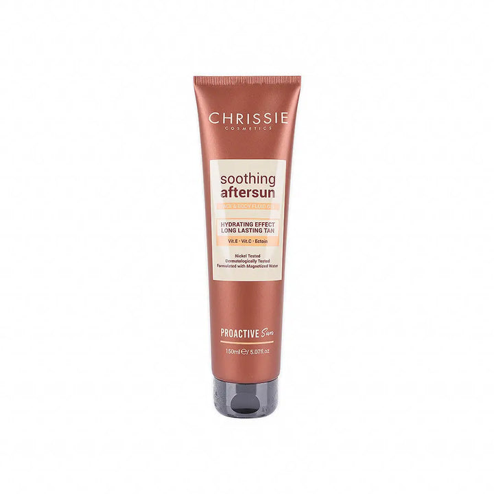 55489-Chrissie Soothing Aftersun Face &amp; Body Fluid Gel 150ml +2