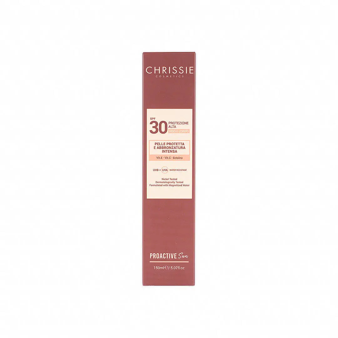 Chrissie High Protection Spf30 Face & Body Spray 150ml