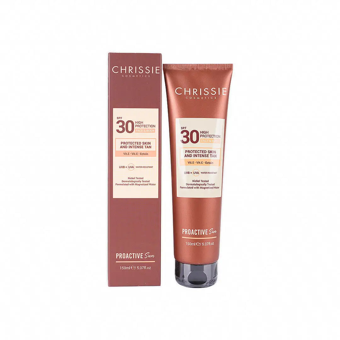 Chrissie High Protection Spf30 Face & Body Spray 150ml