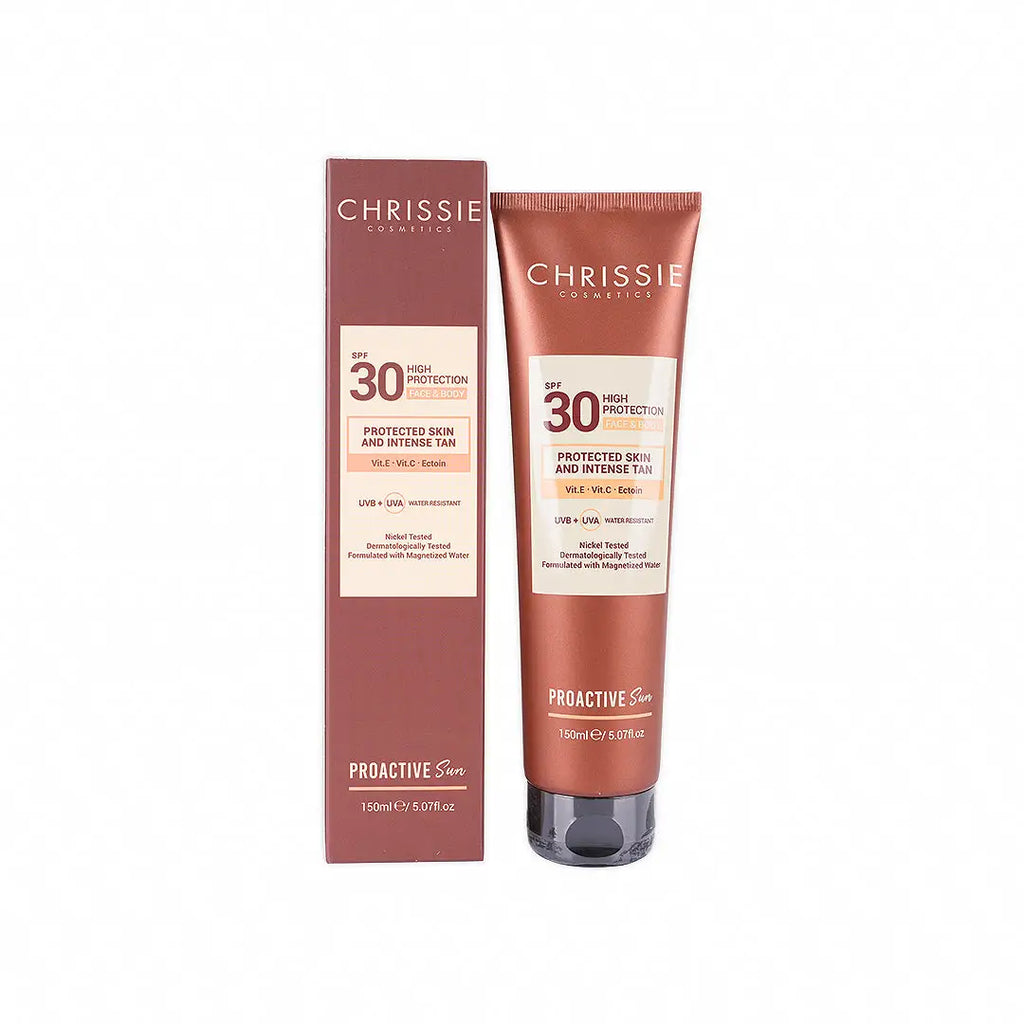 Chrissie High Protection Spf30 Face & Body Spray 150ml