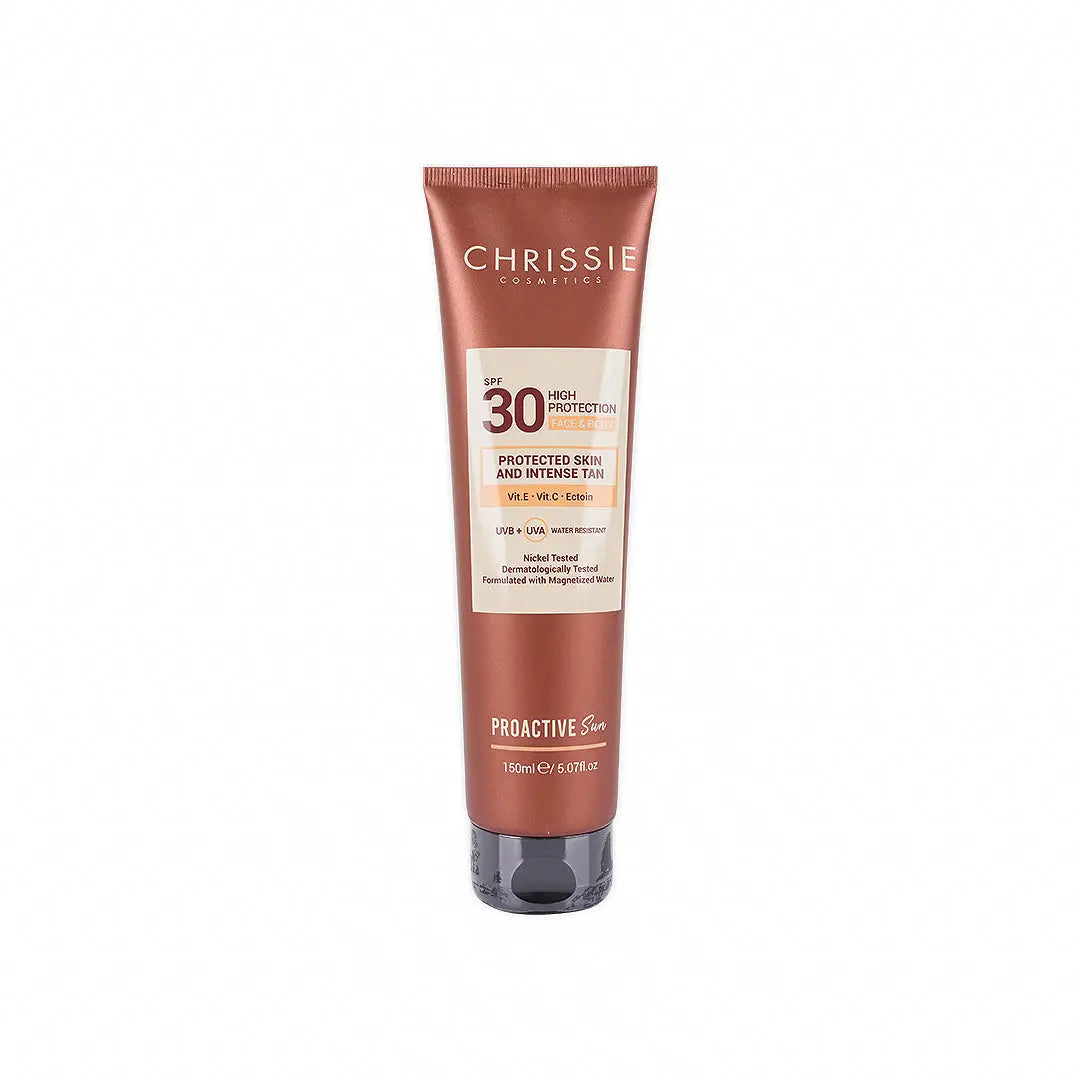 Chrissie High Protection Spf30 Face & Body Spray 150ml