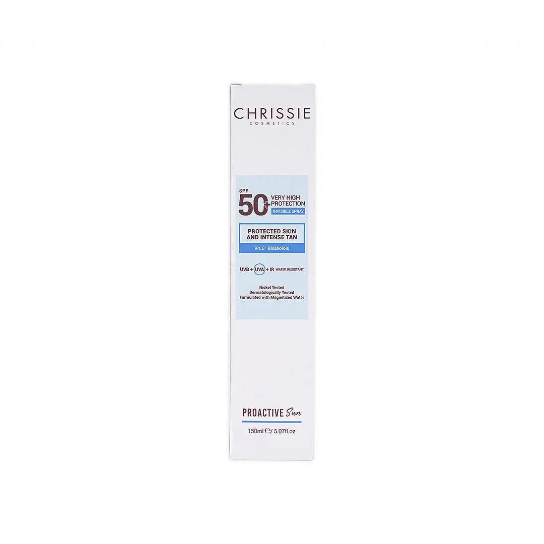 Chrissie Very High Protection Spf50 Invisible Spray 150ml